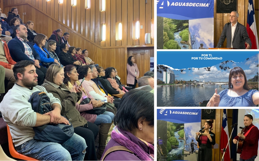 Aguas Décima entregará cheques a juntas de vecinos que ganaron Fondo Concursable 2025